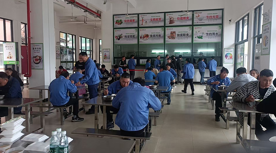 后勤護航生產(chǎn)：金環(huán)電器用膳食保障賦能品質(zhì)制造