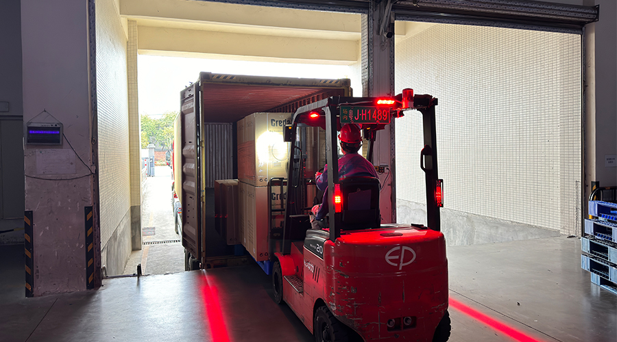 衣物烘干機(jī)出貨英國(guó)，開啟合作新篇