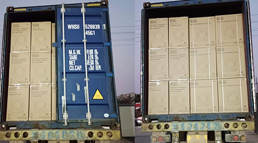 不分晝夜！完成客戶滾筒衣服烘干機(jī)發(fā)貨是職責(zé)所在