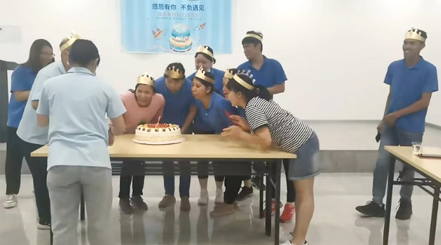 金環(huán)電器6月份員工生日會(huì)  美好如約而至！