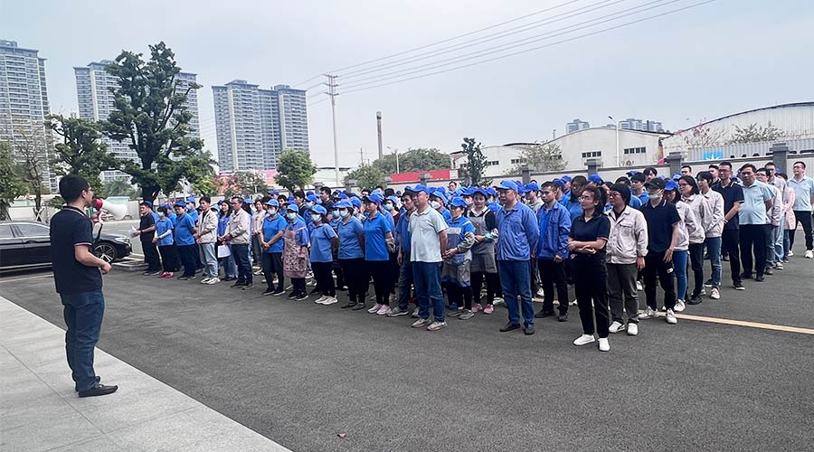 安全至上 防范未“燃”！金環(huán)電器開展消防安全演練