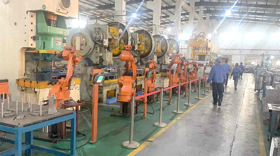 揭秘金環(huán)電器滾筒干衣機(jī)沖壓自動(dòng)化生產(chǎn)是如何進(jìn)行的？