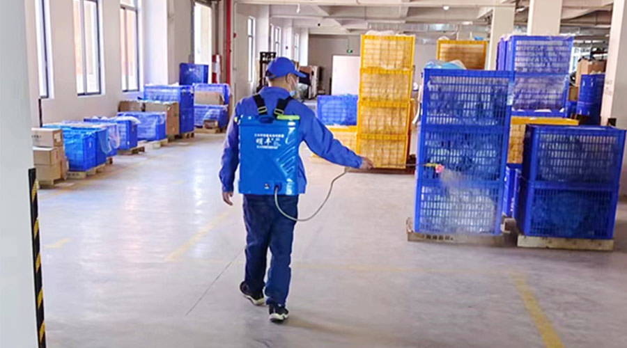 健康和安全放首位！金環(huán)電器全面開展工廠除菌工作
