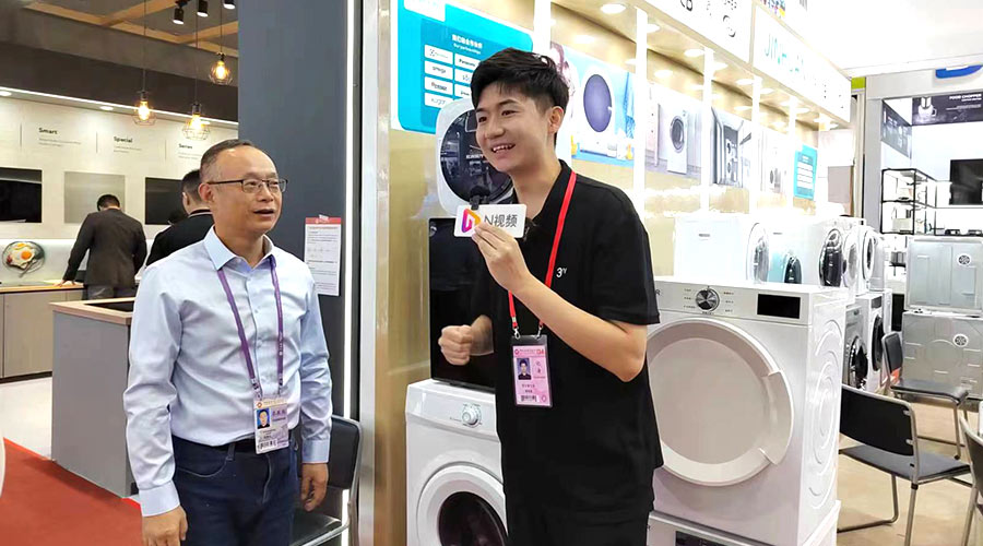 廣交會(huì)熱點(diǎn)！央視、新華網(wǎng)等媒體聚焦金環(huán)電器滾筒干衣機(jī)
